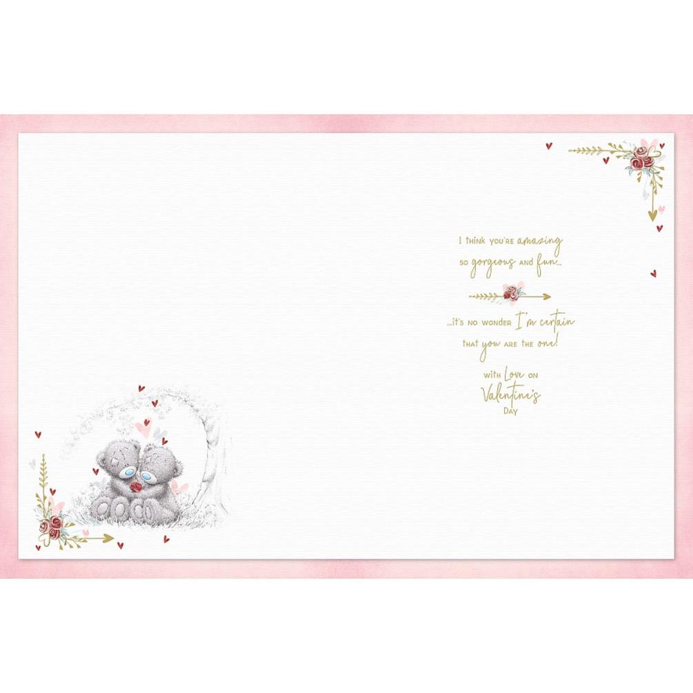 Amazing Boyfriend Large Me to You Bear Valentine's Day Card Extra Image 1